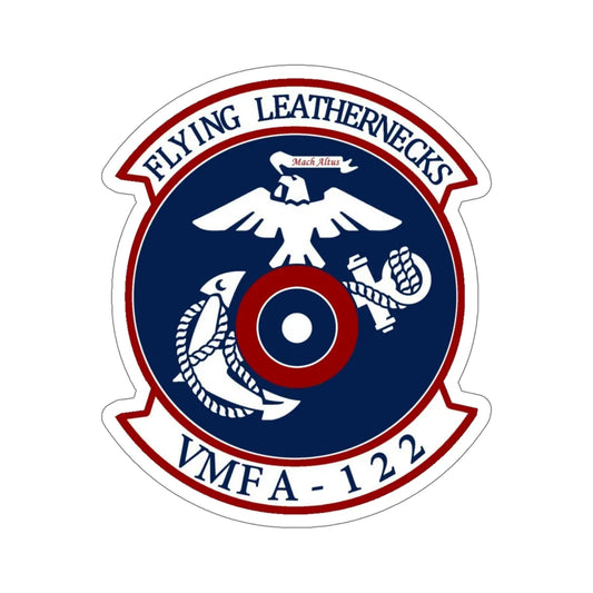 VMFA 122 Marine Fighter Attack Squadron 122 (USMC) STICKER Vinyl Die-Cut Decal 6 Inch - The Sticker Space