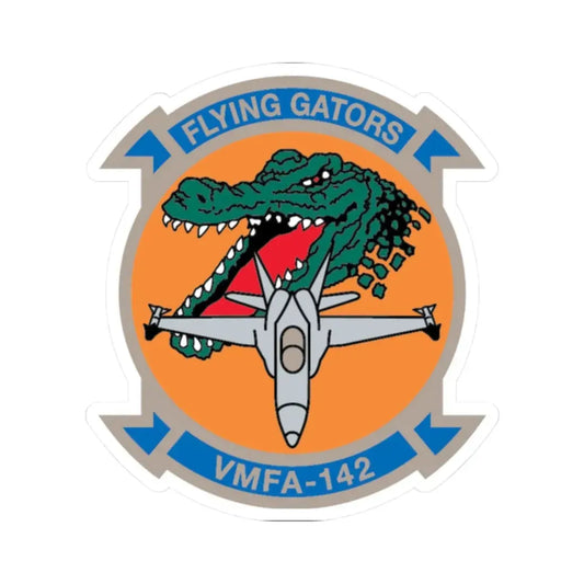 VMFA 142 (USMC) STICKER Vinyl Kiss-Cut Decal 2 Inch White - The Sticker Space