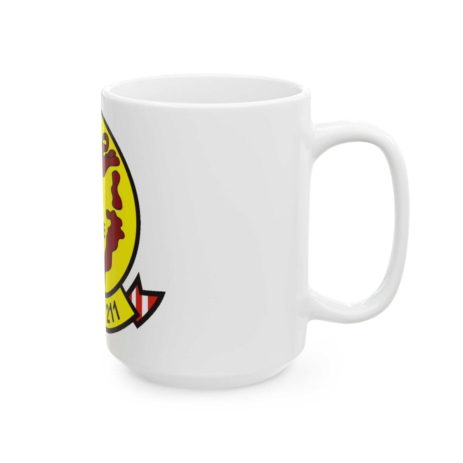 VMFA 211 Marine Fighter Attack Squadron 211 (USMC) White Coffee Mug-The Sticker Space