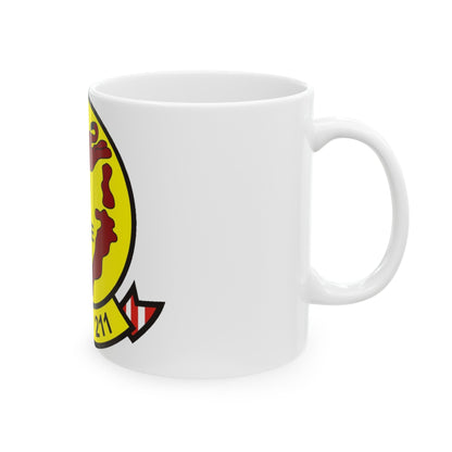 VMFA 211 Marine Fighter Attack Squadron 211 (USMC) White Coffee Mug-The Sticker Space