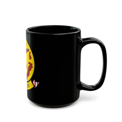 VMFA 211 Wake Island (USMC) Black Coffee Mug-The Sticker Space