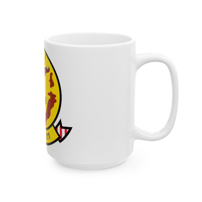 VMFA 211 Wake Island (USMC) White Coffee Mug-The Sticker Space