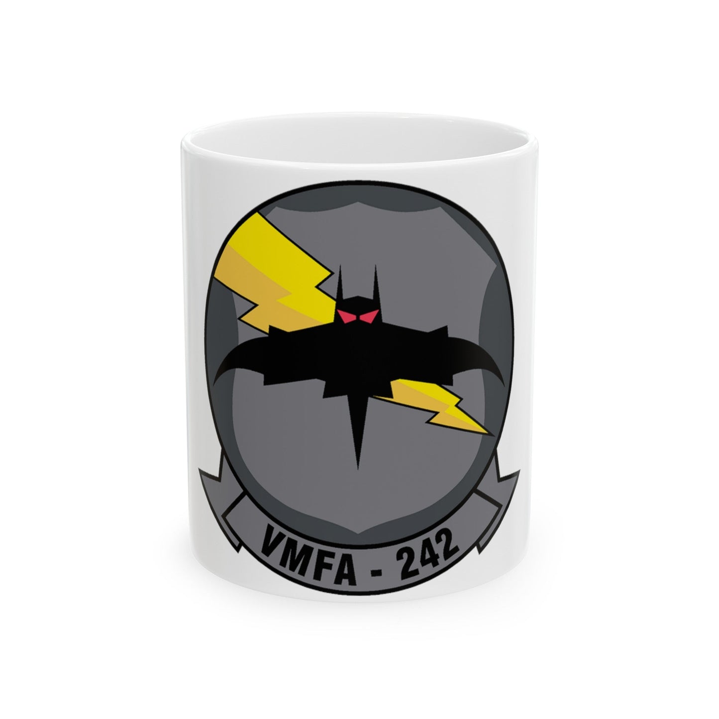 VMFA 242 (USMC) White Coffee Mug-11oz-The Sticker Space