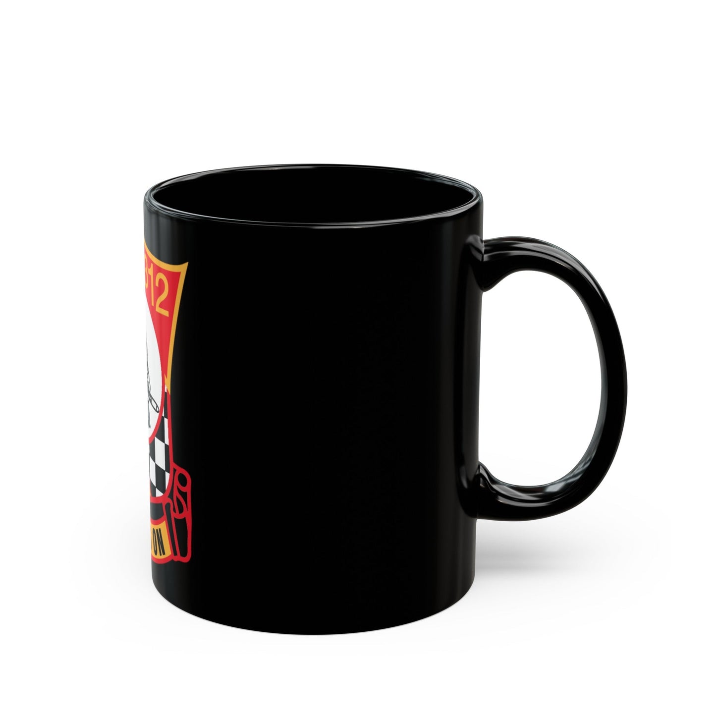 VMFA 312 Fight (USMC) Black Coffee Mug-The Sticker Space