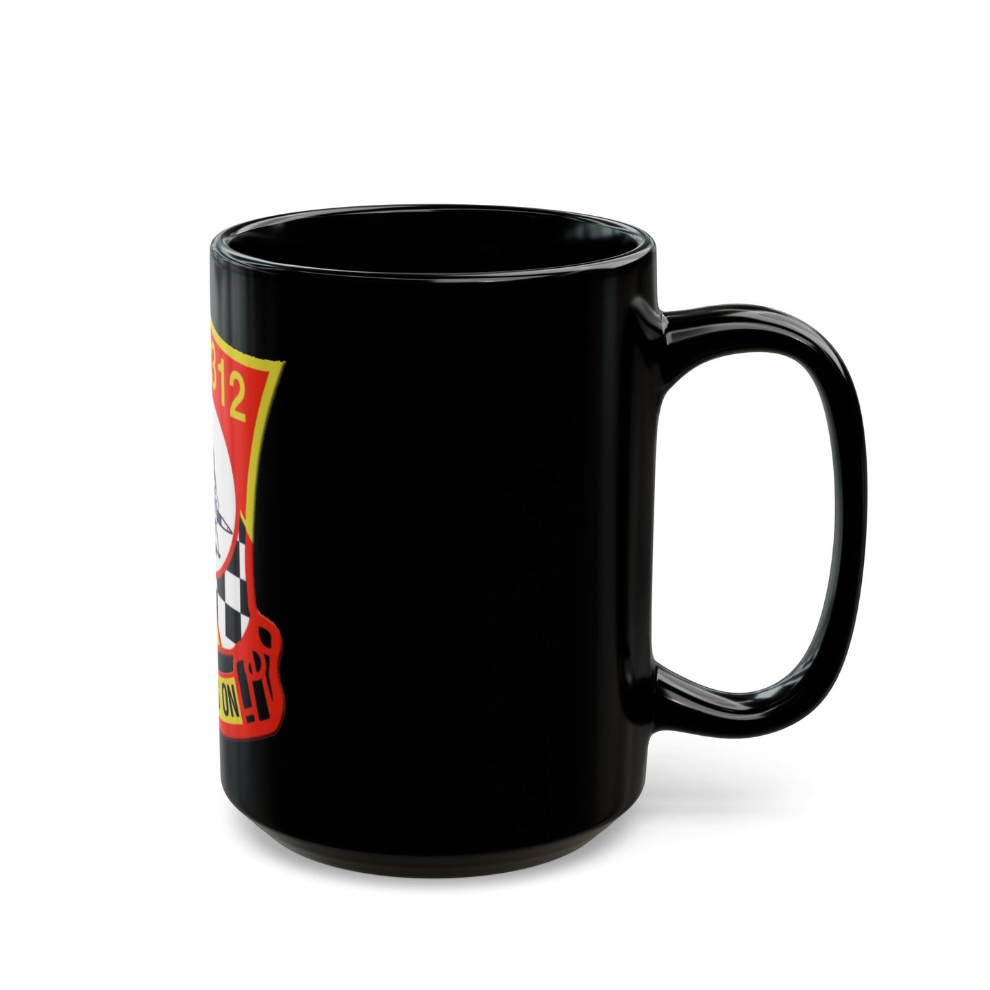 VMFA 312 Marine Fighter Attack Squadron 312 (USMC) Black Coffee Mug-The Sticker Space