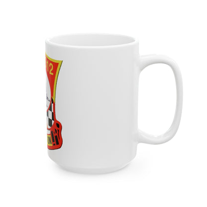 VMFA 312 Marine Fighter Attack Squadron 312 (USMC) White Coffee Mug-The Sticker Space