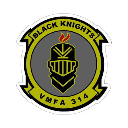 VMFA 314 Marine Fighter Attack Squadron 314 Black Knights (USMC) STICKER Vinyl Die-Cut Decal 3 Inch - The Sticker Space
