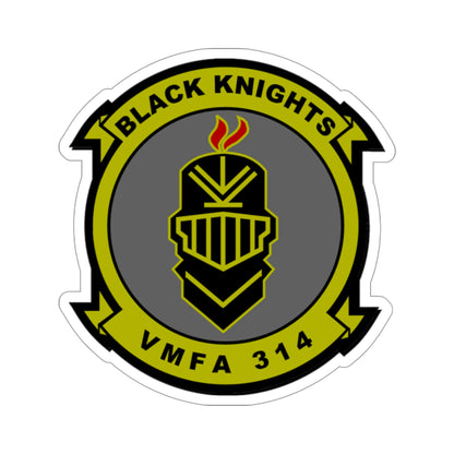 VMFA 314 Marine Fighter Attack Squadron 314 Black Knights (USMC) STICKER Vinyl Die-Cut Decal-6 Inch-The Sticker Space