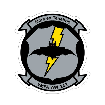 VMFA AW 242 (USMC) STICKER Vinyl Die-Cut Decal 5 Inch - The Sticker Space