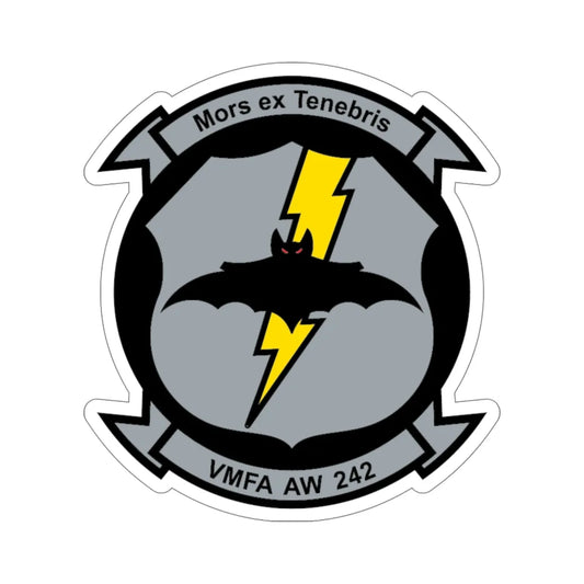VMFA AW 242 (USMC) STICKER Vinyl Die-Cut Decal 6 Inch - The Sticker Space