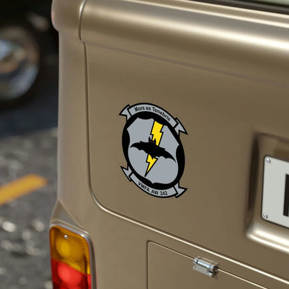 VMFA AW 242 (USMC) Transparent STICKER Die-Cut Vinyl Decal - The Sticker Space