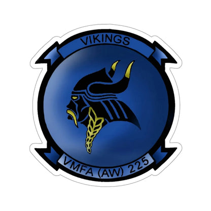 VMFAAW 225 Marine All Weather Fighter Attack Squadron 225 (USMC) STICKER Vinyl Die-Cut Decal 4 Inch - The Sticker Space