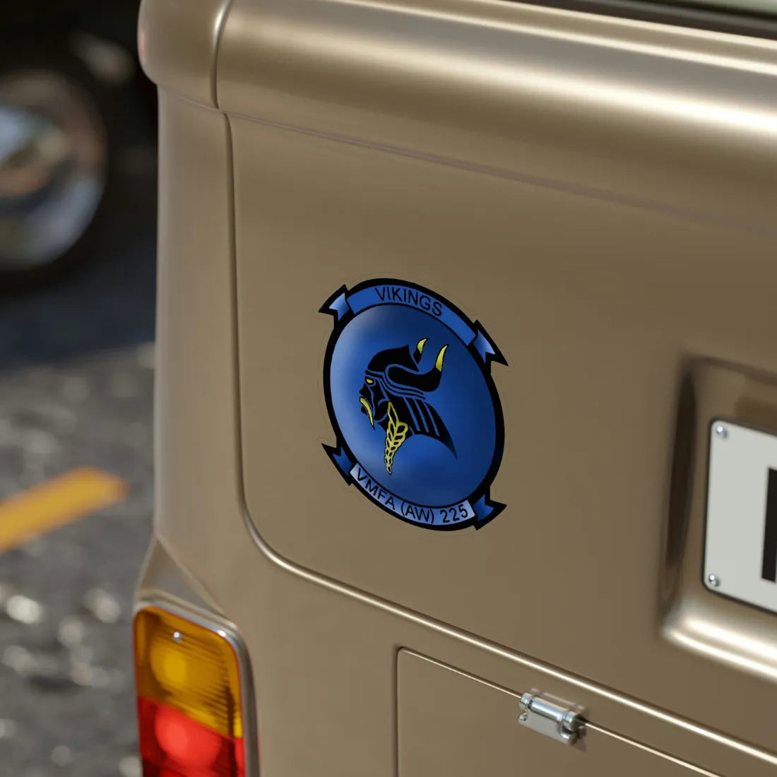 VMFAAW 225 Marine All Weather Fighter Attack Squadron 225 (USMC) Transparent STICKER Die-Cut Vinyl Decal - The Sticker Space