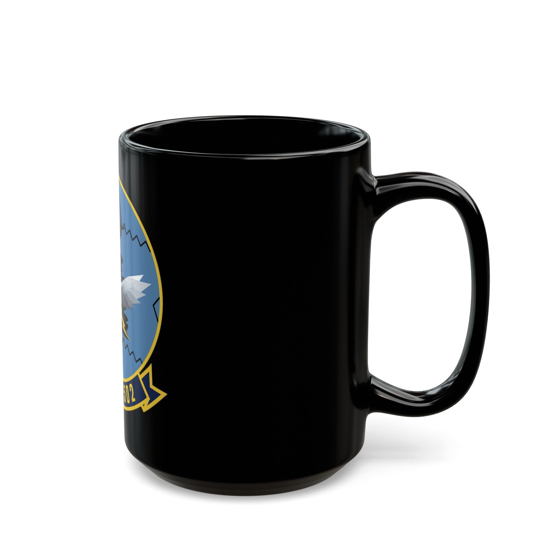 VMFAT 502 (USMC) Black Coffee Mug-The Sticker Space