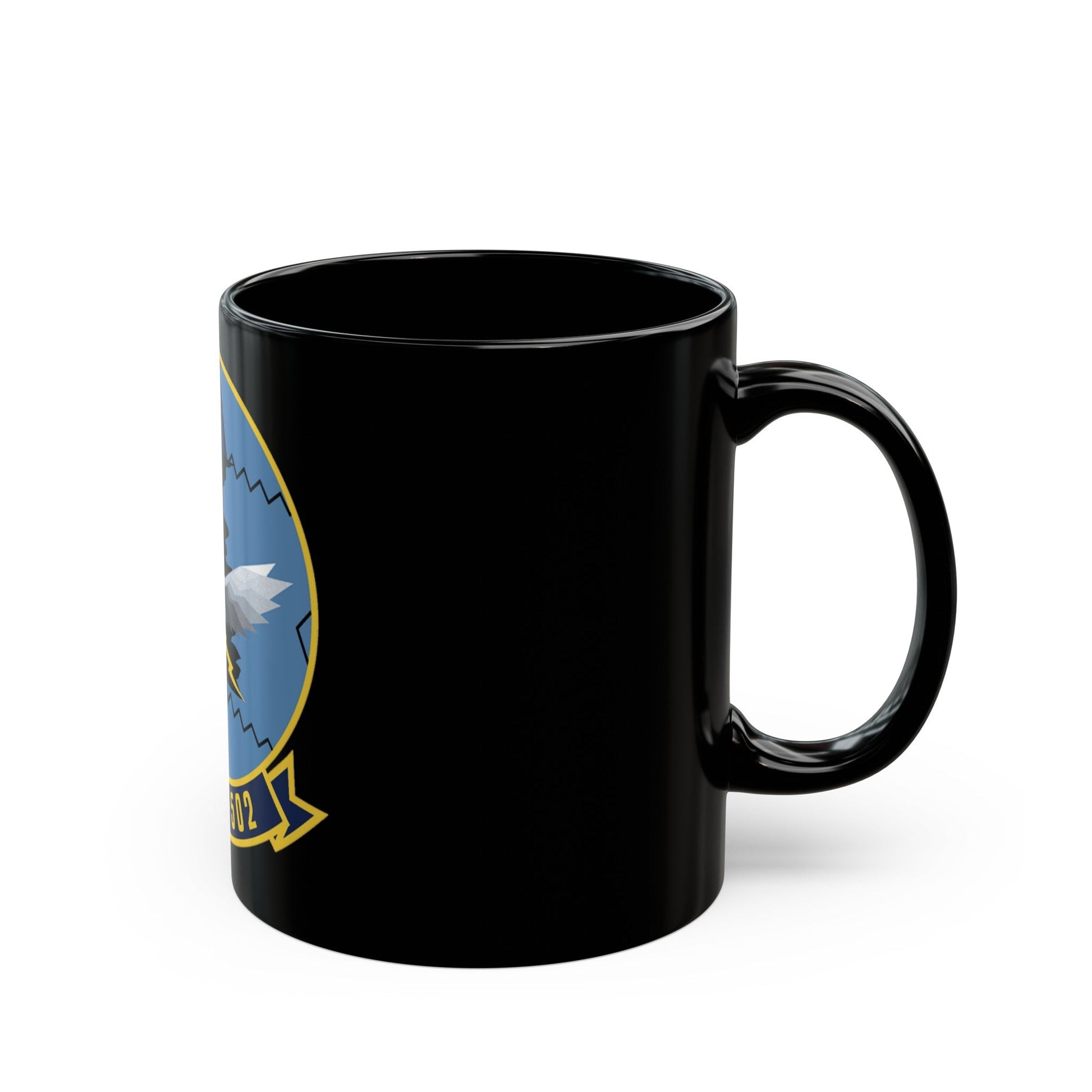 VMFAT 502 (USMC) Black Coffee Mug-The Sticker Space