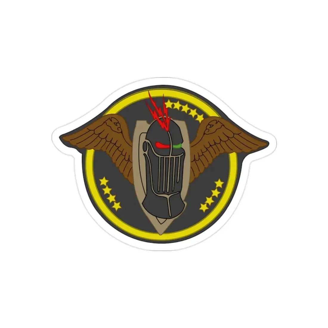 VMFN 544 (USMC) REVERSE PRINT Transparent Die-Cut STICKER 2 Inch Die-Cut Transparent - The Sticker Space