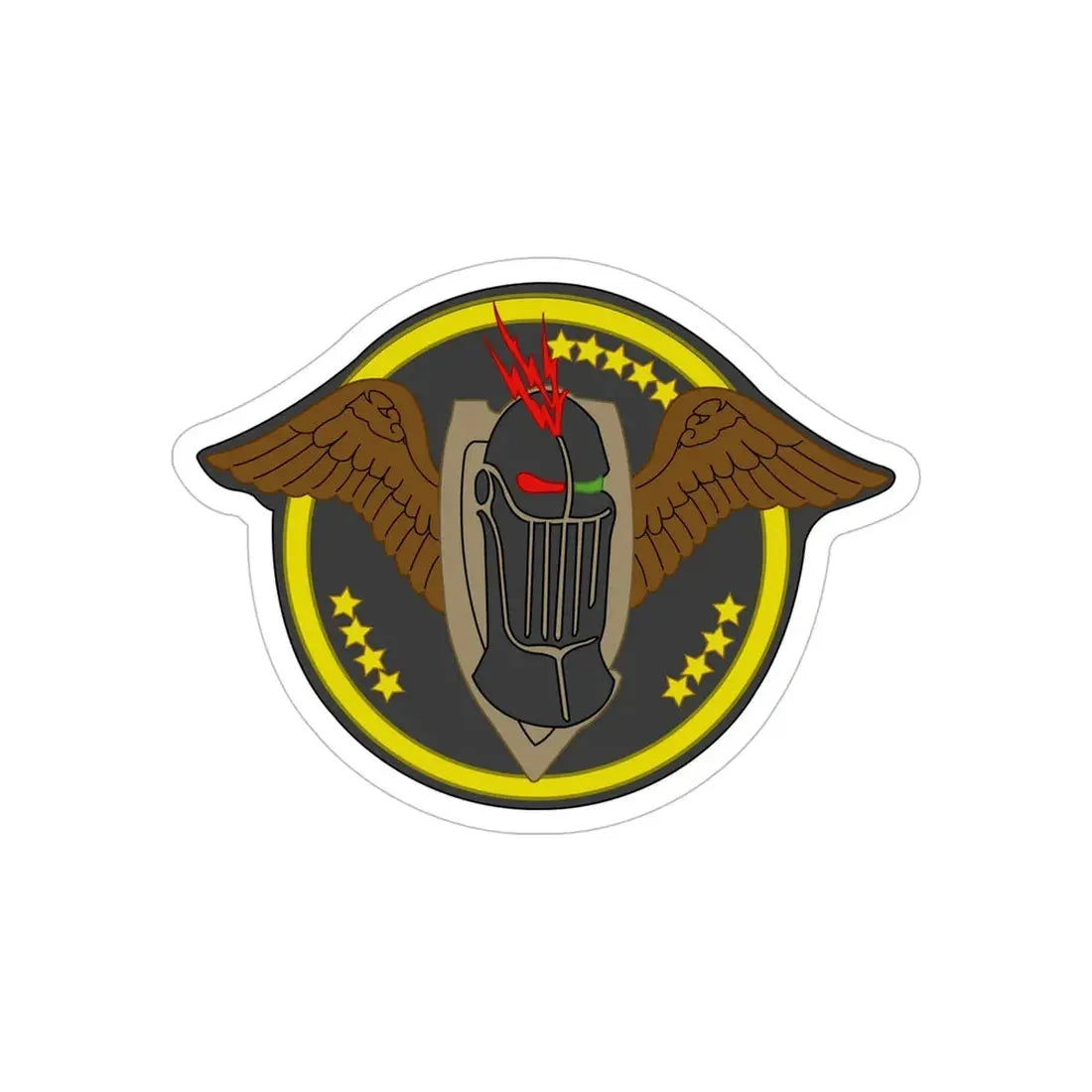 VMFN 544 (USMC) REVERSE PRINT Transparent Die-Cut STICKER 6 Inch Die-Cut Transparent - The Sticker Space