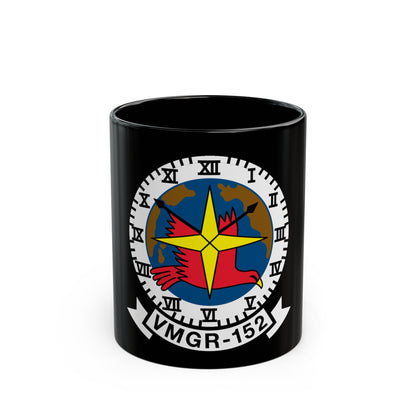VMGR 152 (USMC) Black Coffee Mug-11oz-The Sticker Space