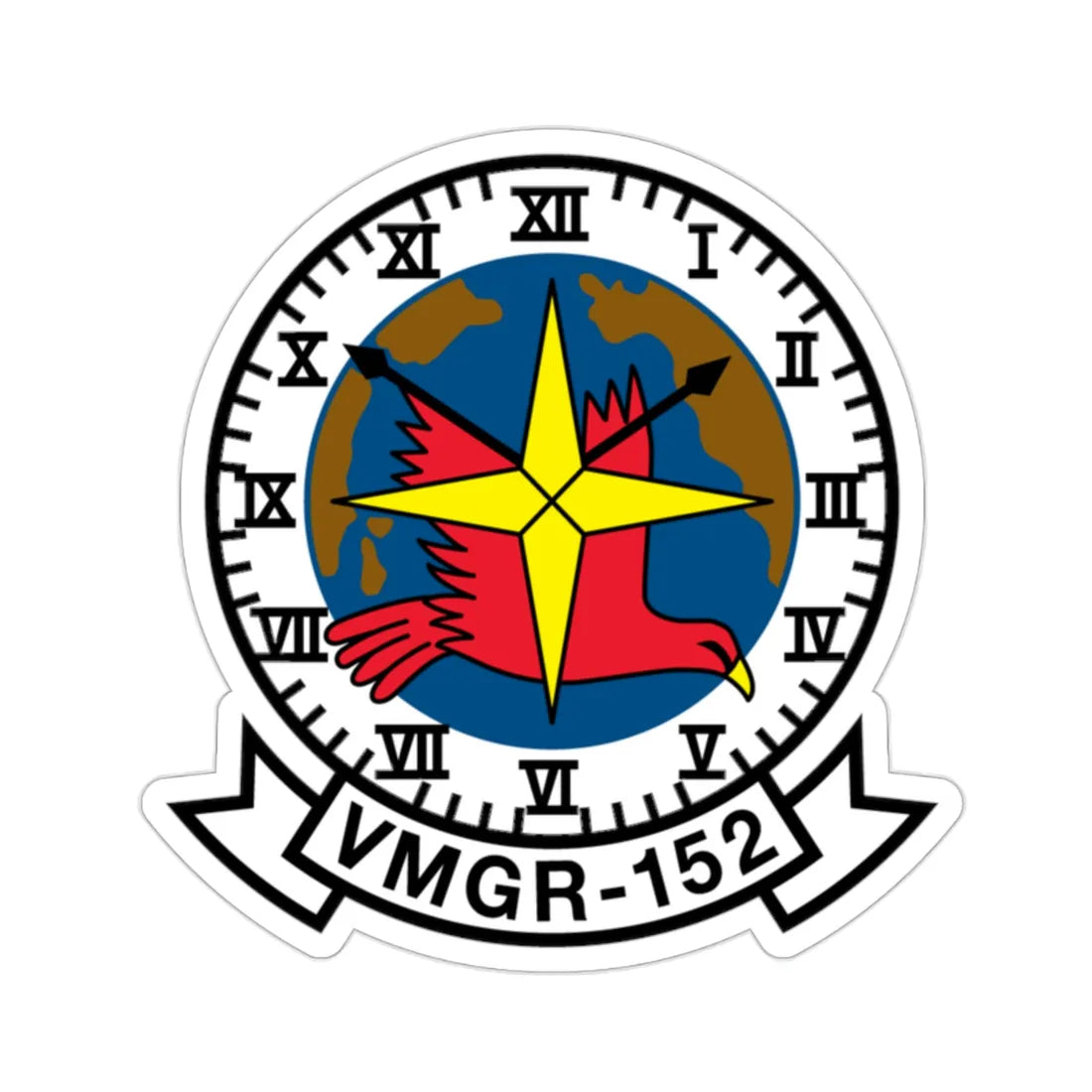 VMGR 152 (USMC) STICKER Vinyl Die-Cut Decal 2 Inch - The Sticker Space