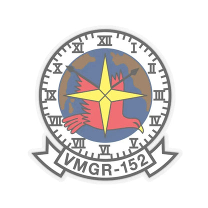 VMGR 152 (USMC) STICKER Vinyl Kiss-Cut Decal 2 Inch Transparent - The Sticker Space