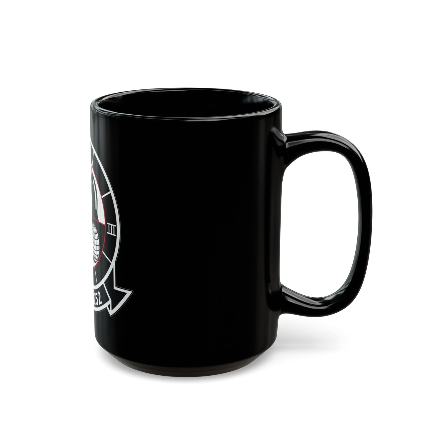 VMGR 252 (USMC) Black Coffee Mug-The Sticker Space