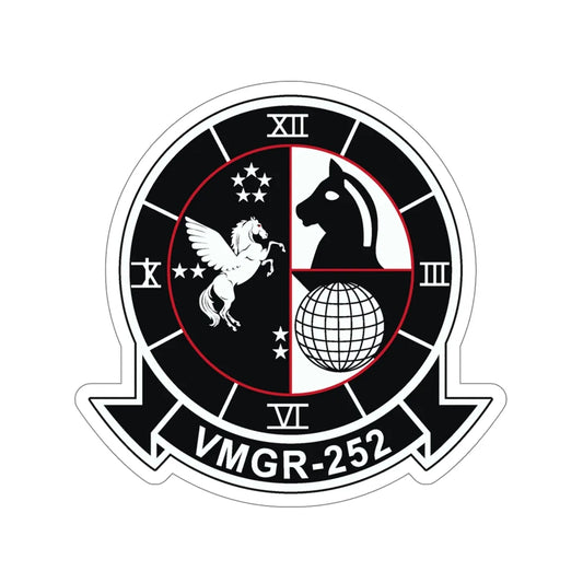 VMGR 252 (USMC) STICKER Vinyl Die-Cut Decal 6 Inch - The Sticker Space