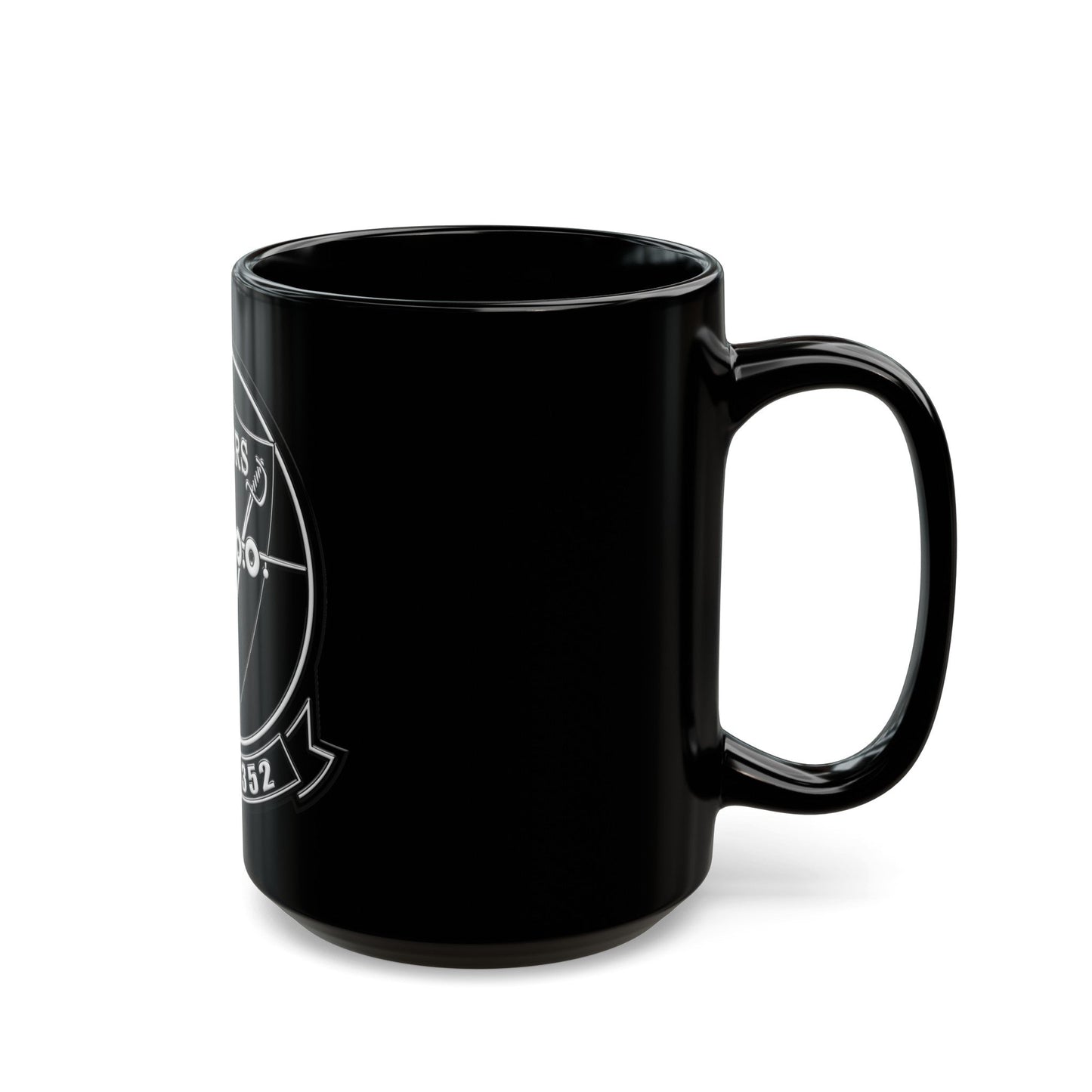 VMGR 352 Raiders (USMC) Black Coffee Mug-The Sticker Space