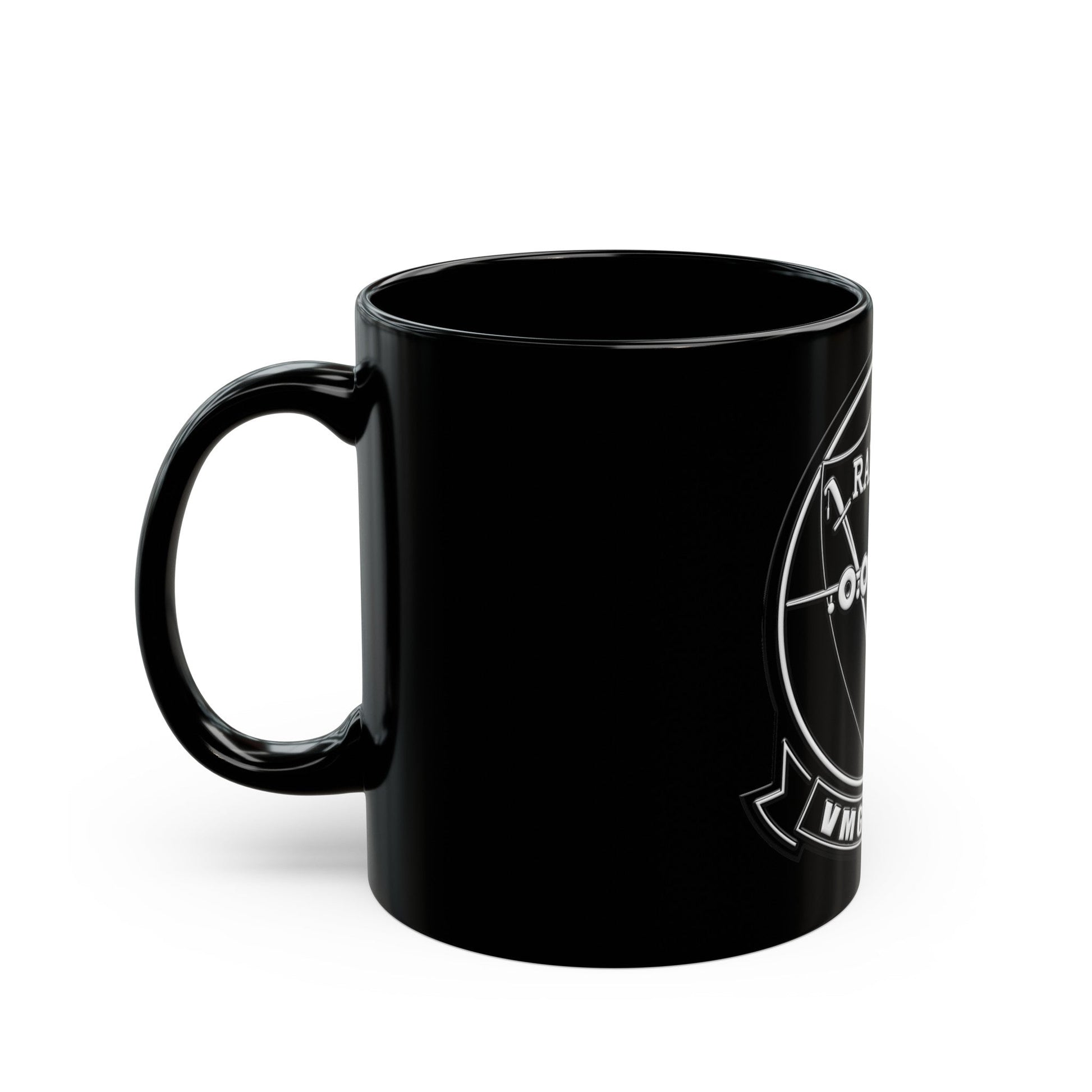 VMGR 352 Raiders (USMC) Black Coffee Mug-The Sticker Space