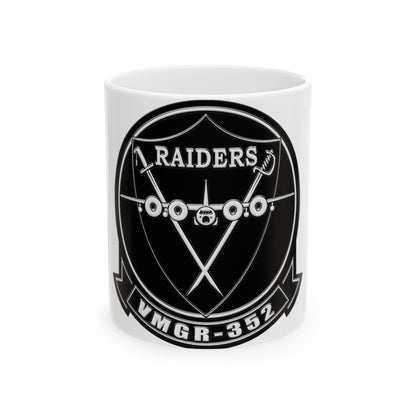 VMGR 352 Raiders (USMC) White Coffee Mug-11oz-The Sticker Space