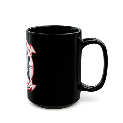 VMGR 452 (USMC) Black Coffee Mug-The Sticker Space