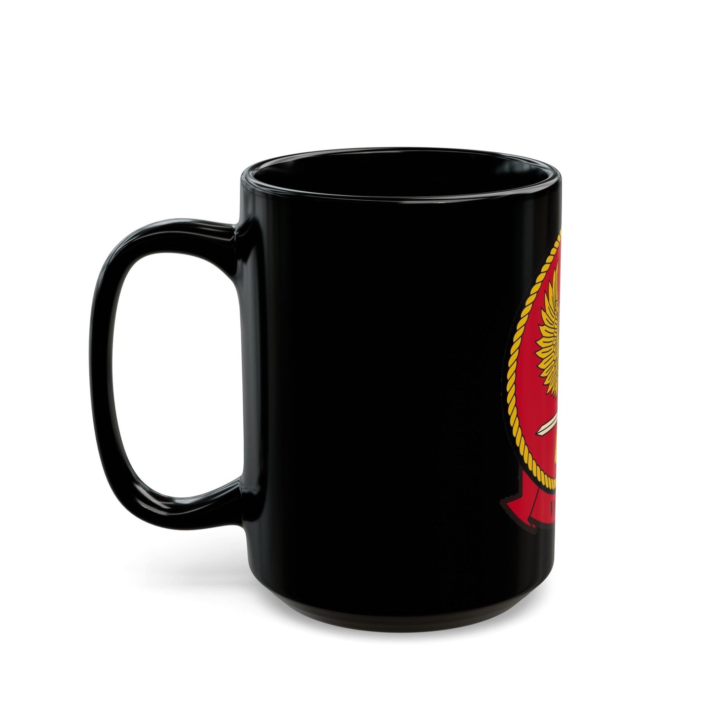 VMM 162 Marine Medium Tiltrotor Squadron 162 (USMC) Black Coffee Mug-The Sticker Space