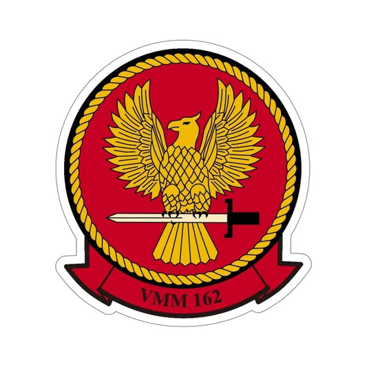 VMM 162 Marine Medium Tiltrotor Squadron 162 (USMC) STICKER Vinyl Die-Cut Decal 6 Inch - The Sticker Space