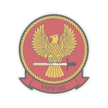 VMM 162 Marine Medium Tiltrotor Squadron 162 (USMC) STICKER Vinyl Kiss-Cut Decal 3 Inch Transparent - The Sticker Space