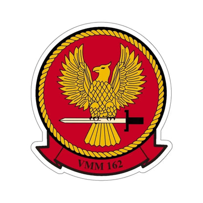 VMM 162 Marine Medium Tiltrotor Squadron 162 (USMC) STICKER Vinyl Kiss-Cut Decal 6 Inch White - The Sticker Space