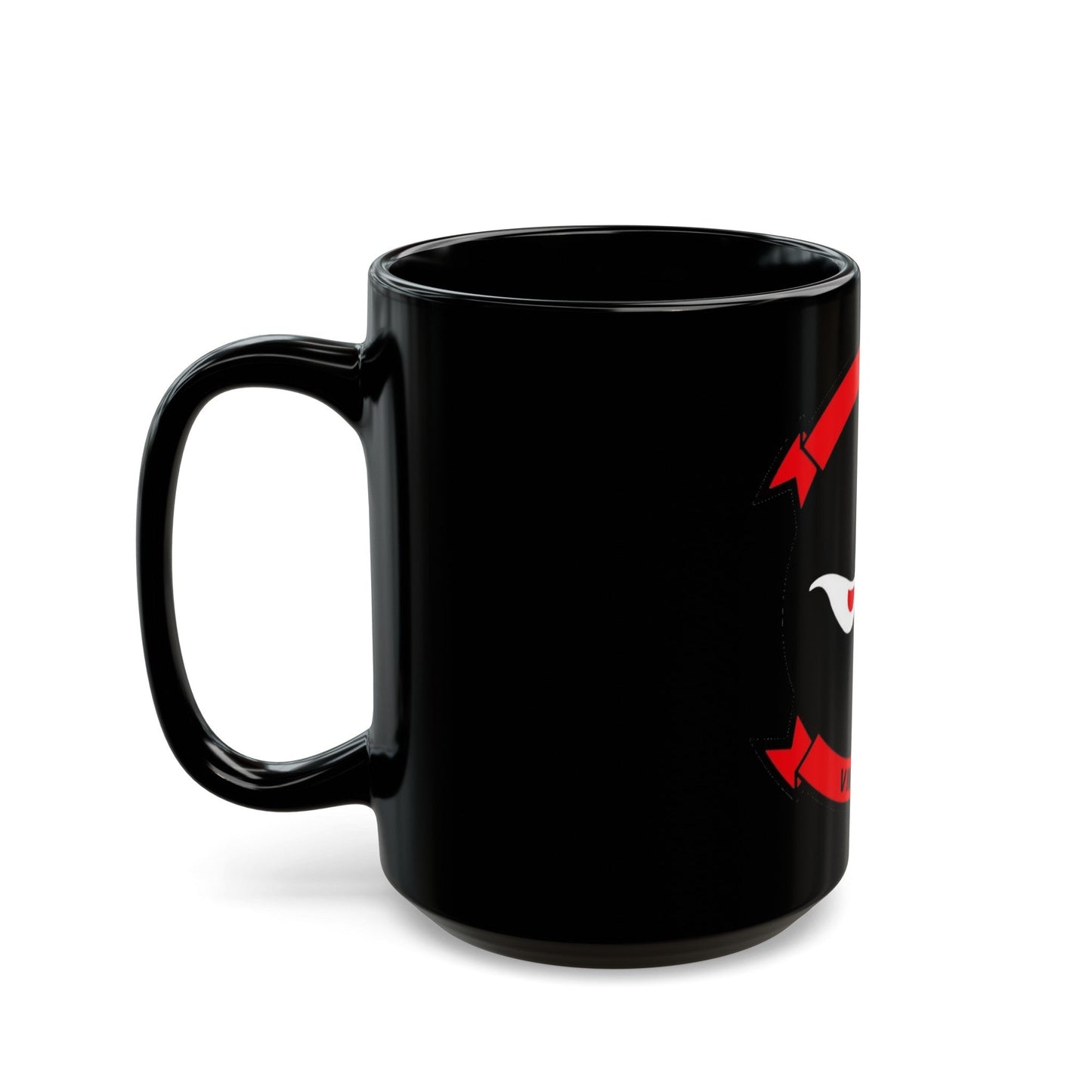 VMM 163 Marine Medium Tiltrotor Squadron 163 (USMC) Black Coffee Mug-The Sticker Space