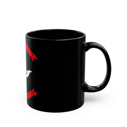 VMM 163 Marine Medium Tiltrotor Squadron 163 (USMC) Black Coffee Mug-The Sticker Space