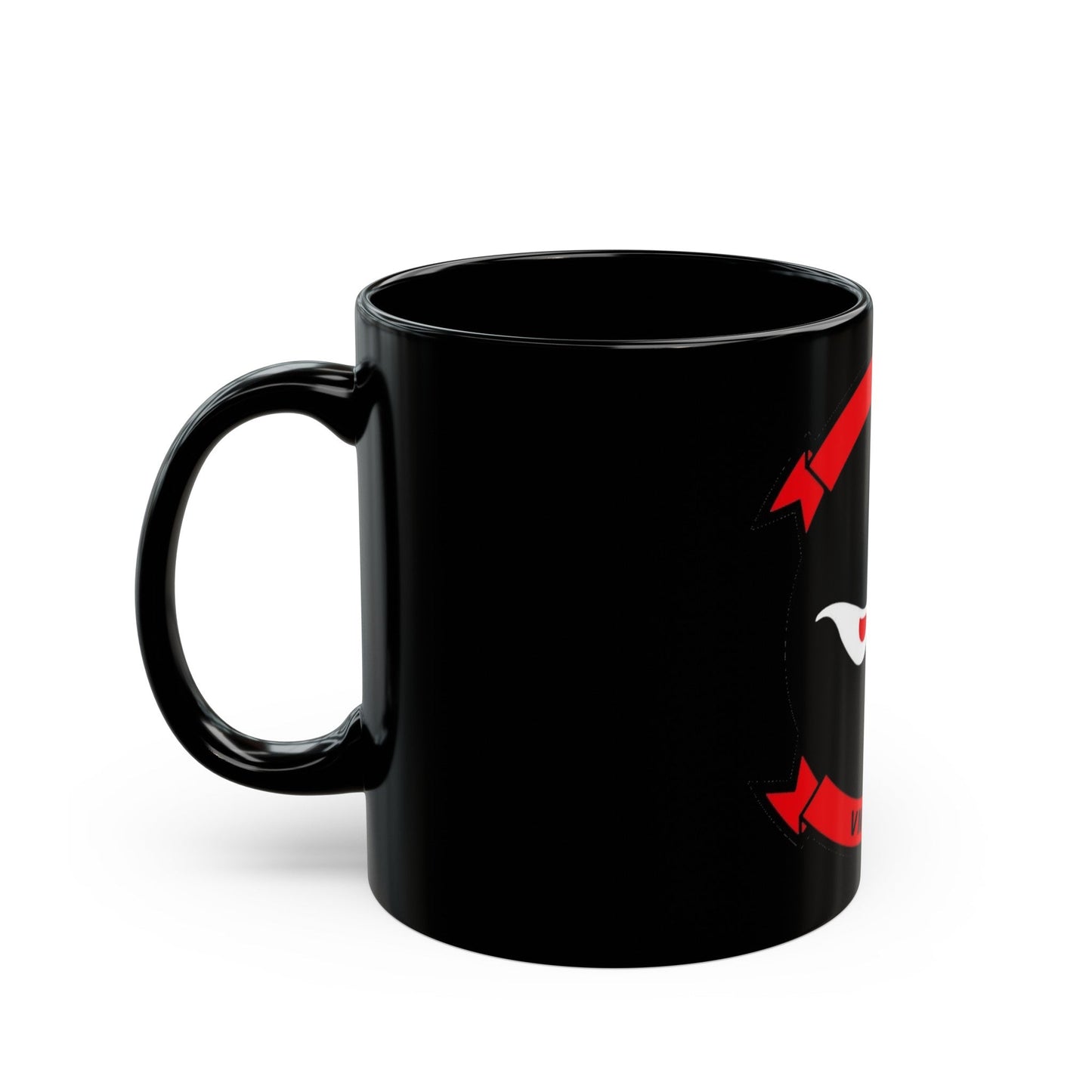 VMM 163 Marine Medium Tiltrotor Squadron 163 (USMC) Black Coffee Mug-The Sticker Space