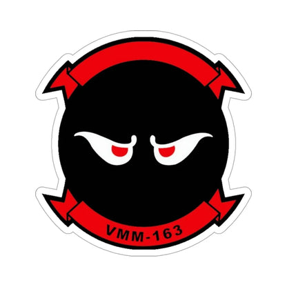 VMM 163 Marine Medium Tiltrotor Squadron 163 (USMC) STICKER Vinyl Die-Cut Decal 3 Inch - The Sticker Space