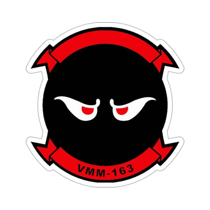 VMM 163 Marine Medium Tiltrotor Squadron 163 (USMC) STICKER Vinyl Die-Cut Decal 4 Inch - The Sticker Space