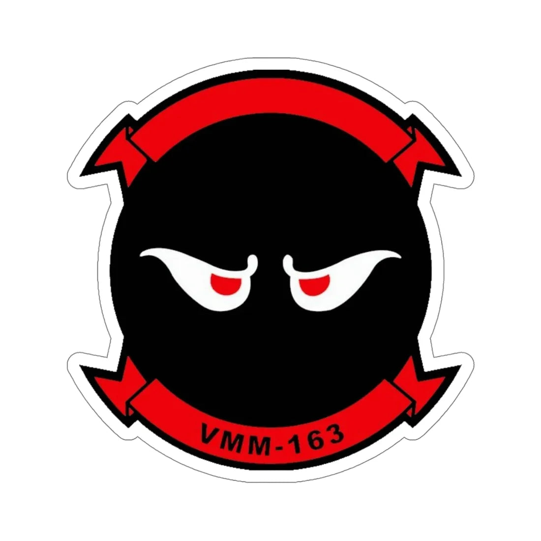 VMM 163 Marine Medium Tiltrotor Squadron 163 (USMC) STICKER Vinyl Die-Cut Decal 5 Inch - The Sticker Space