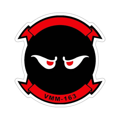 VMM 163 Marine Medium Tiltrotor Squadron 163 (USMC) STICKER Vinyl Die-Cut Decal 5 Inch - The Sticker Space
