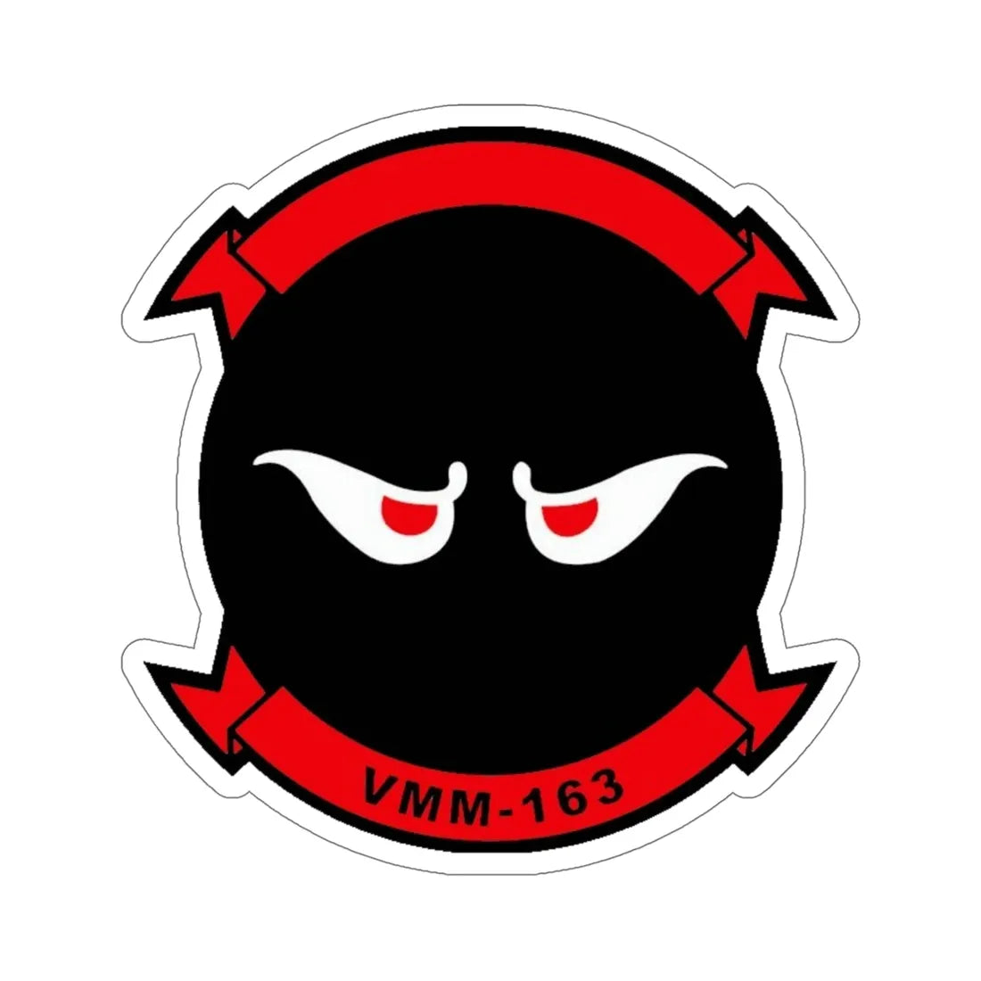 VMM 163 Marine Medium Tiltrotor Squadron 163 (USMC) STICKER Vinyl Die-Cut Decal 6 Inch - The Sticker Space