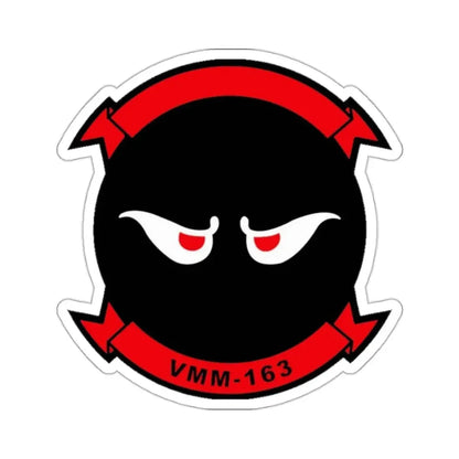 VMM 163 Marine Medium Tiltrotor Squadron 163 (USMC) STICKER Vinyl Kiss-Cut Decal 2 Inch White - The Sticker Space