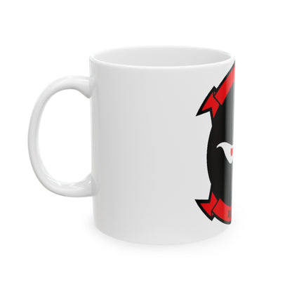 VMM 163 Marine Medium Tiltrotor Squadron 163 (USMC) White Coffee Mug-The Sticker Space