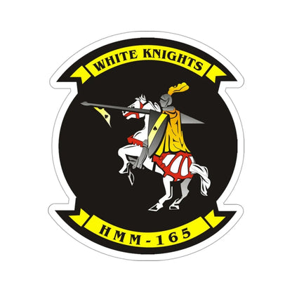 VMM 165 Marine Medium Tiltrotor Squadron 165 White Knights (USMC) STICKER Vinyl Die-Cut Decal 3 Inch - The Sticker Space