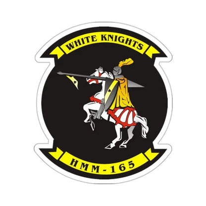 VMM 165 Marine Medium Tiltrotor Squadron 165 White Knights (USMC) STICKER Vinyl Kiss-Cut Decal 2 Inch White - The Sticker Space