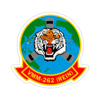 VMM 262 Marine Medium Tiltrotor Squadron 262 (USMC) STICKER Vinyl Die-Cut Decal 3 Inch - The Sticker Space