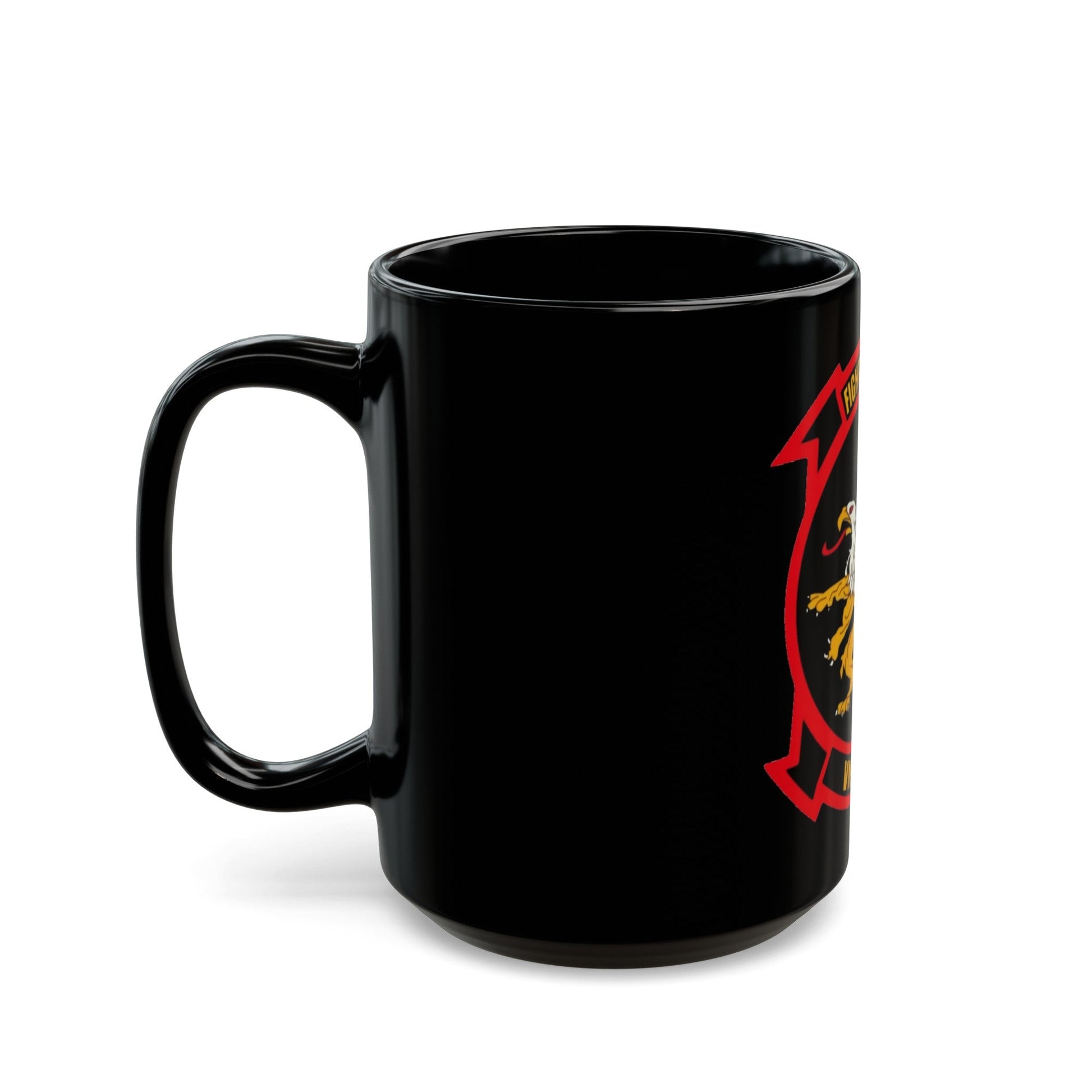 VMM 266 Marine Medium Tiltrotor Squadron 266 (USMC) Black Coffee Mug-The Sticker Space