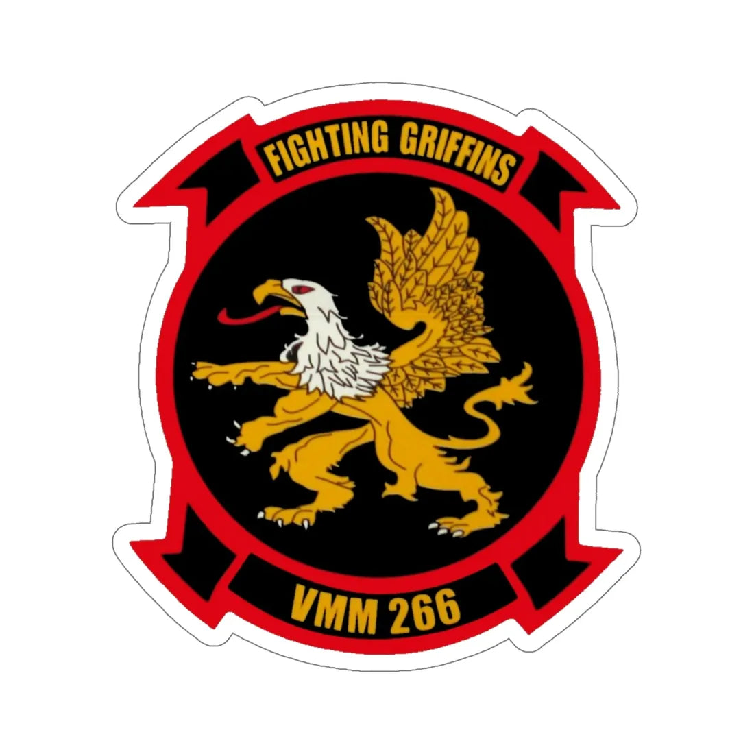 VMM 266 Marine Medium Tiltrotor Squadron 266 (USMC) STICKER Vinyl Die-Cut Decal 6 Inch - The Sticker Space