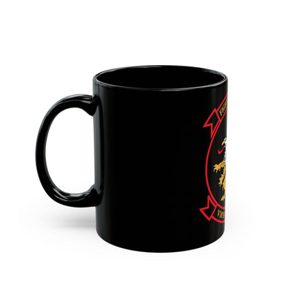 VMM 266 REIN Fighting Griffins (USMC) Black Coffee Mug-The Sticker Space